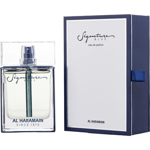 Al Haramain Signature Blue by AL HARAMAIN Eau De Parfum Spray 3.4 Oz for Unisex