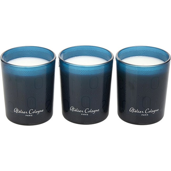 Atelier Cologne Variety by ATELIER COLOGNE 3 Piece Mini Candles Trio Set 3 X 2.4 Oz for Unisex