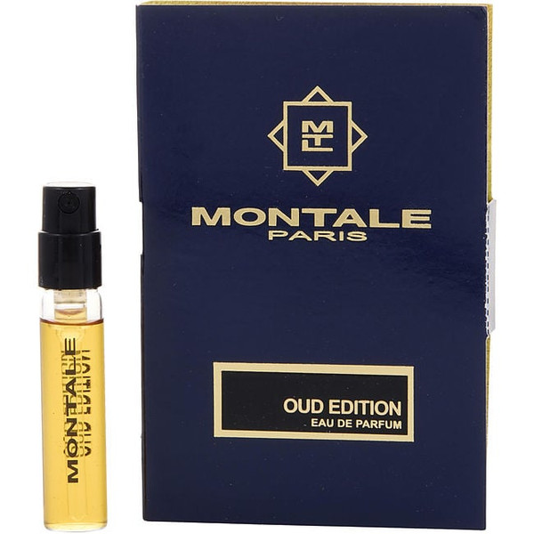 Montale Paris Oud Edition by MONTALE Eau De Parfum Spray Vial On Card for Unisex