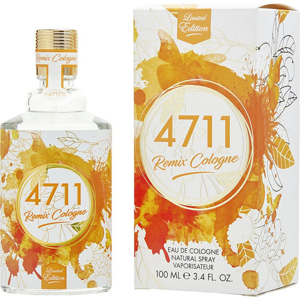 4711 Remix Cologne by 4711 Eau De Cologne Spray 3.4 Oz (2020 Naranja Limited Edition) for Unisex