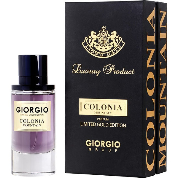 Giorgio Colonia Mountain by GIORGIO GROUP Eau De Parfum Spray 3 Oz (Limited Gold Edition) for Unisex