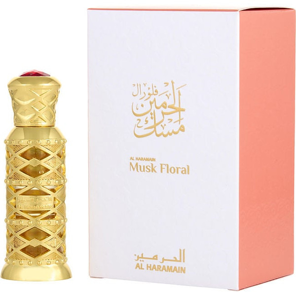 Al Haramain Musk Floral by AL HARAMAIN Perfume Oil 0.40 Oz for Unisex