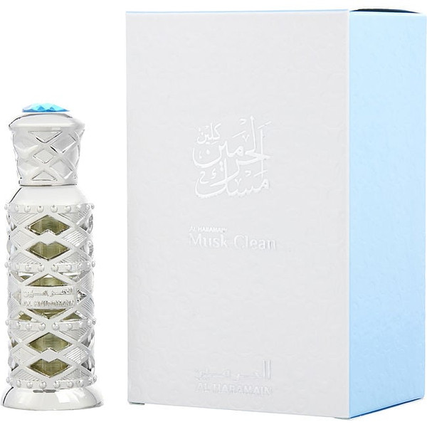 Al Haramain Musk Clean by AL HARAMAIN Perfume Oil 0.40 Oz for Unisex