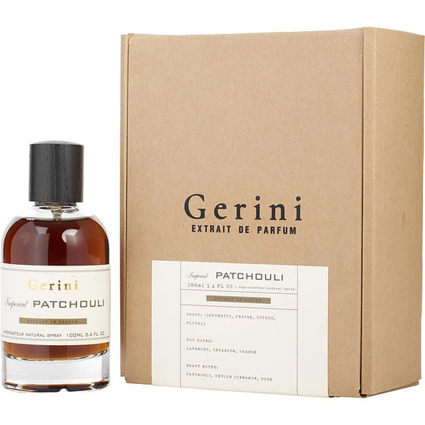 Gerini Imperial Patchouli by GERINI Extrait De Parfum Spray 3.3 Oz for Unisex