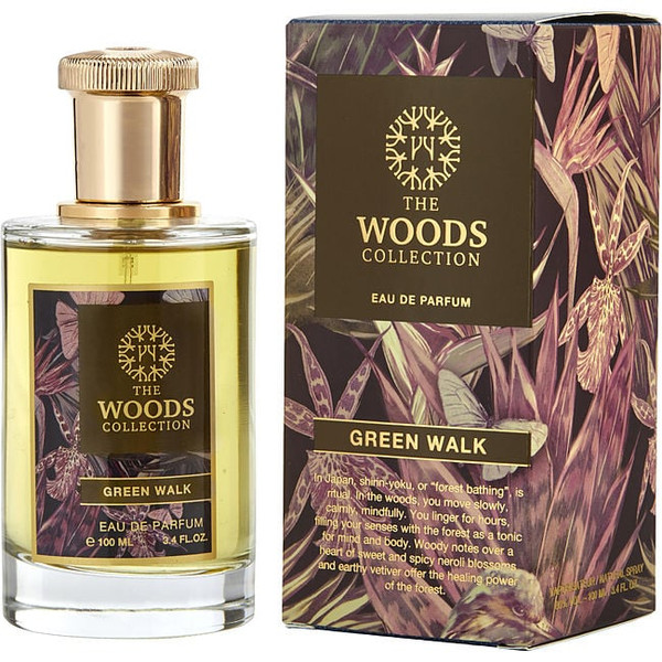 The Woods Collection Green Walk by THE WOODS COLLECTION Eau De Parfum Spray 3.4 Oz (Old Packaging) for Unisex