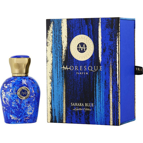 Moresque Sahara Blue by MORESQUE Eau De Parfum Spray 1.7 Oz for Unisex