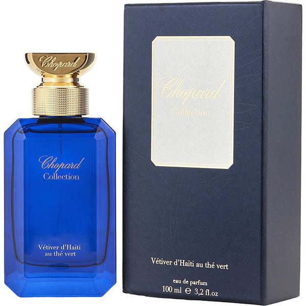 Chopard Collection Vetiver D'Haiti Au The Vert by CHOPARD Eau De Parfum Spray 3.3 Oz for Unisex