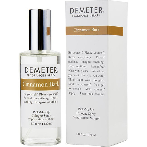 Demeter Cinnamon Bark by DEMETER Cologne Spray 4 Oz for Unisex