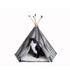 Armarkat Cat Bed Model C56HBS/SH, Teepee Style with Striped Pattern