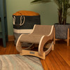 Medium Wooden Cat Rocking Chair S1302