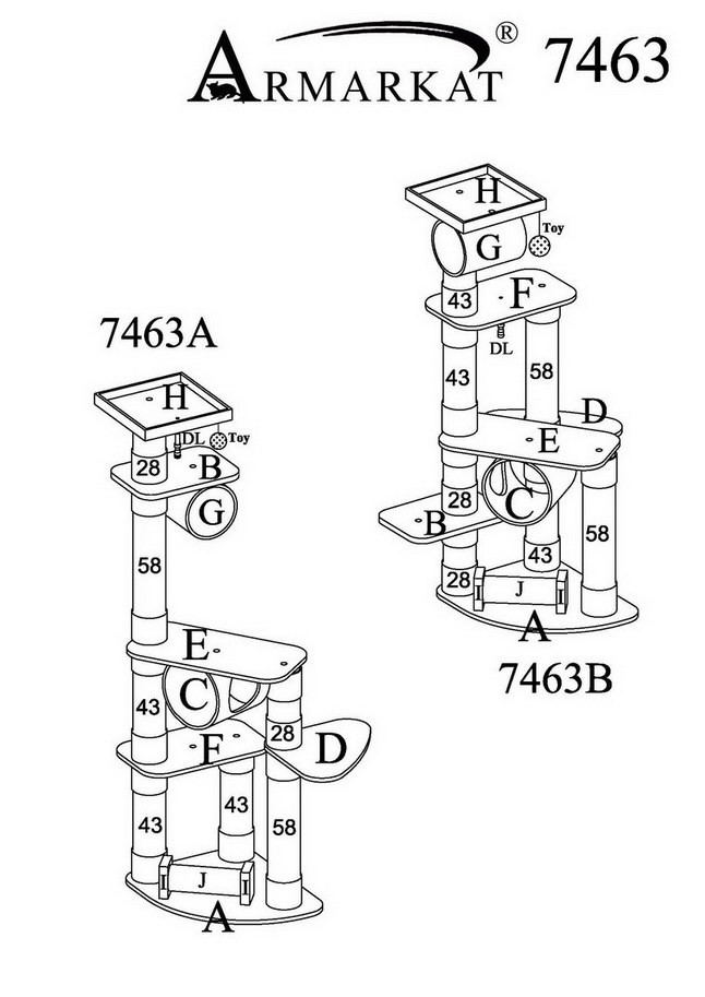 armarkat replacement post