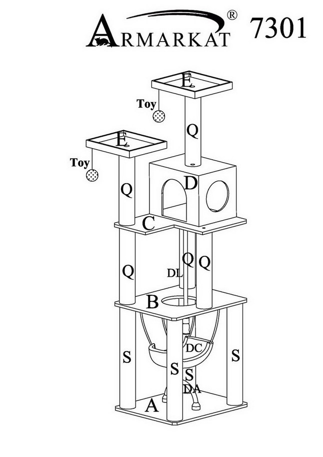 armarkat replacement post