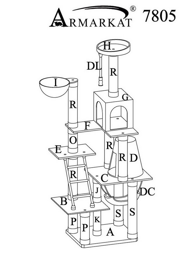 armarkat replacement post