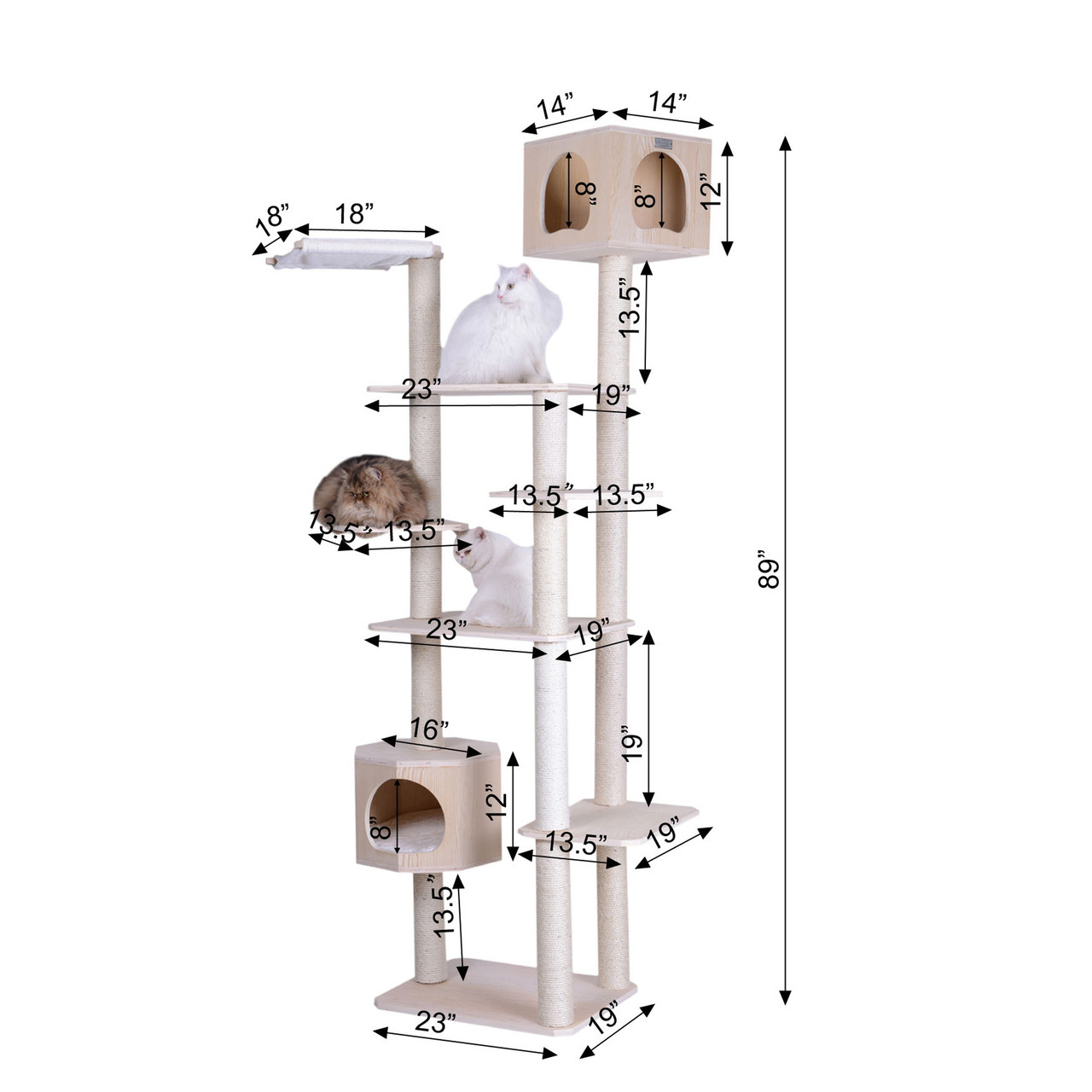 Armarkat wood clearance cat tree