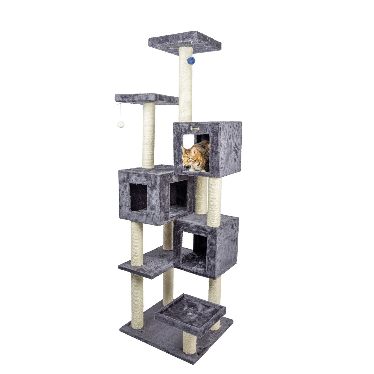 Giant Cat Tower for Multiple Cats A8104