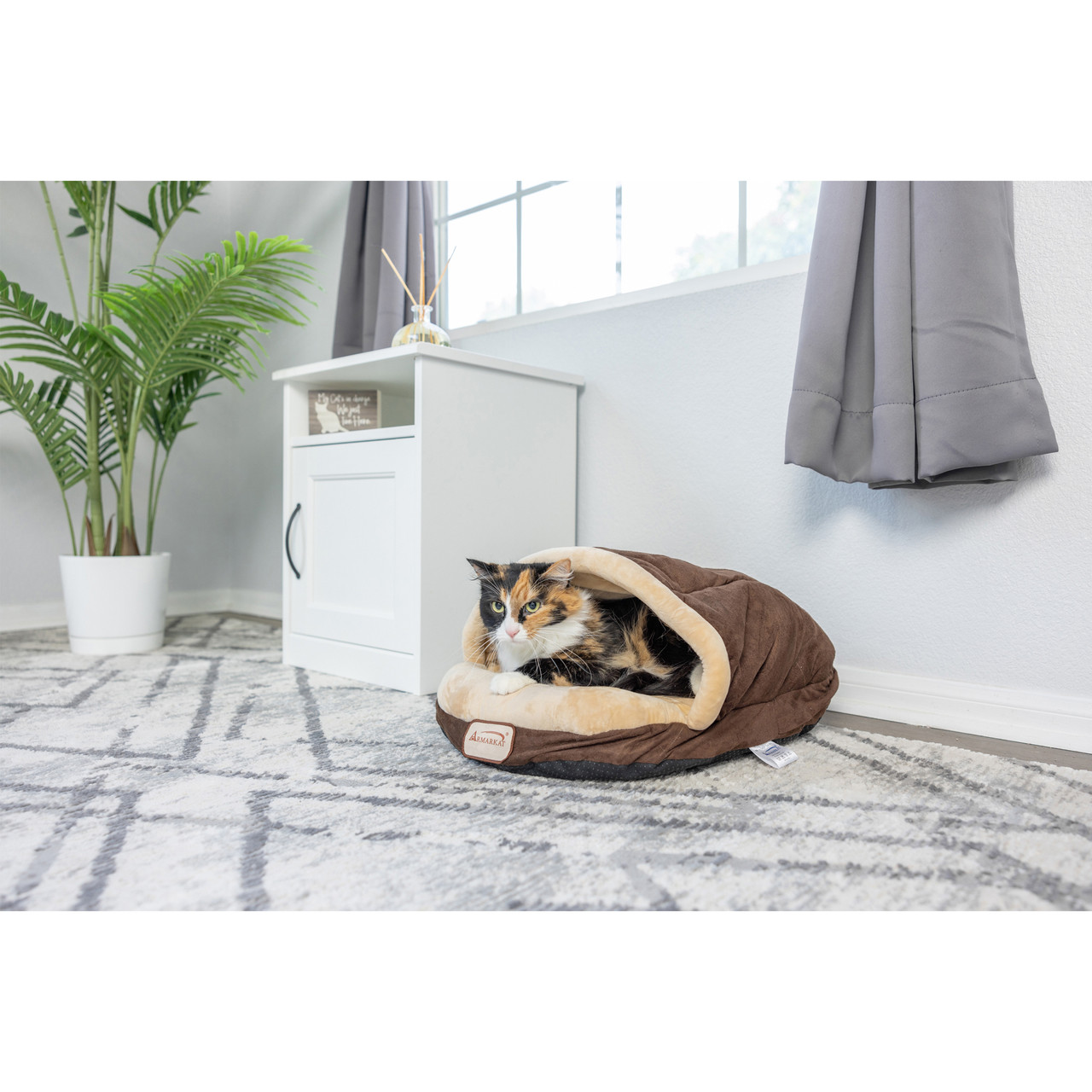 Dog Beds Armarkat Burrow Cat Bed Armarkat Cat Bed C05HKF/MH