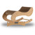 Medium Wooden Cat Rocking Chair S1302