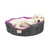 Large Soft Cat Bed in Purple and Black - C101HNH/ZH