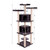 82 Inches Multi-Level Big Cat Tree. Tall Multi-Cats Tower with 2 Big Cat Condos A8202