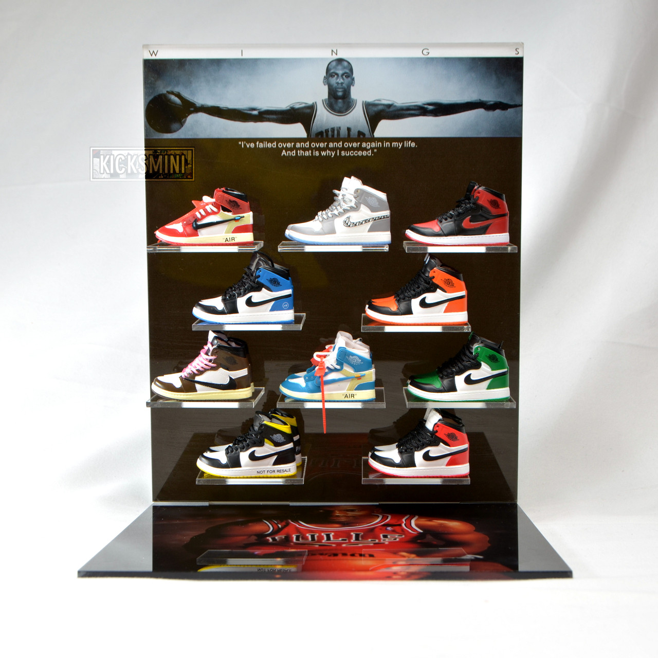 10 Pairs Mini Sneaker Display Set