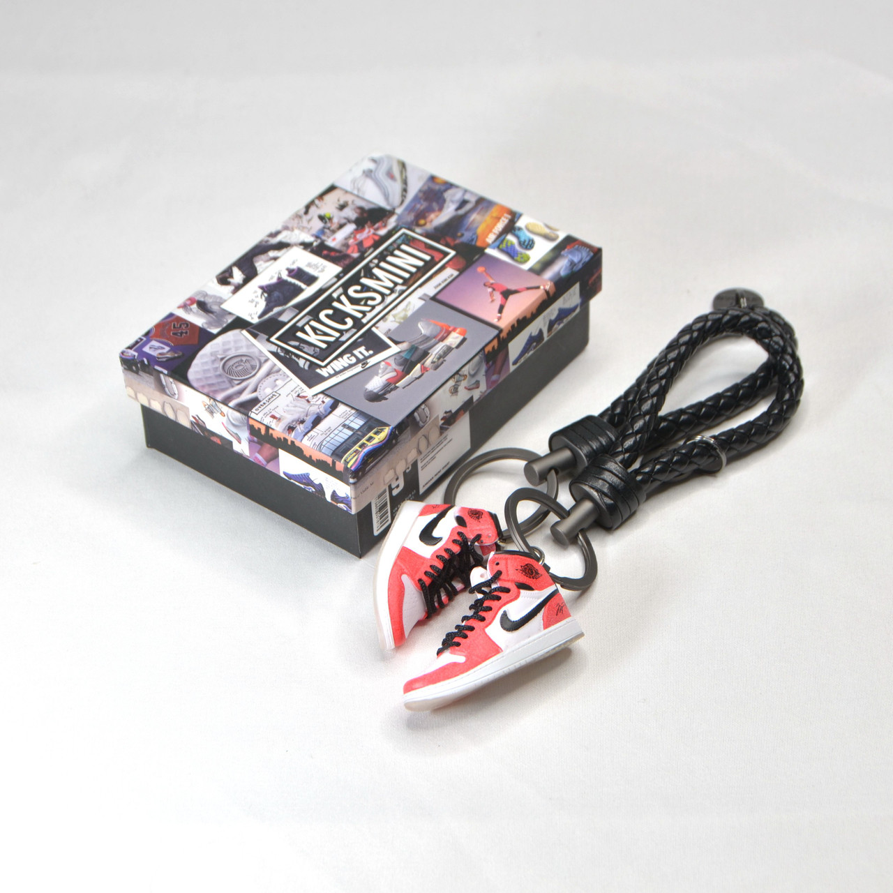 3d sneaker keychain