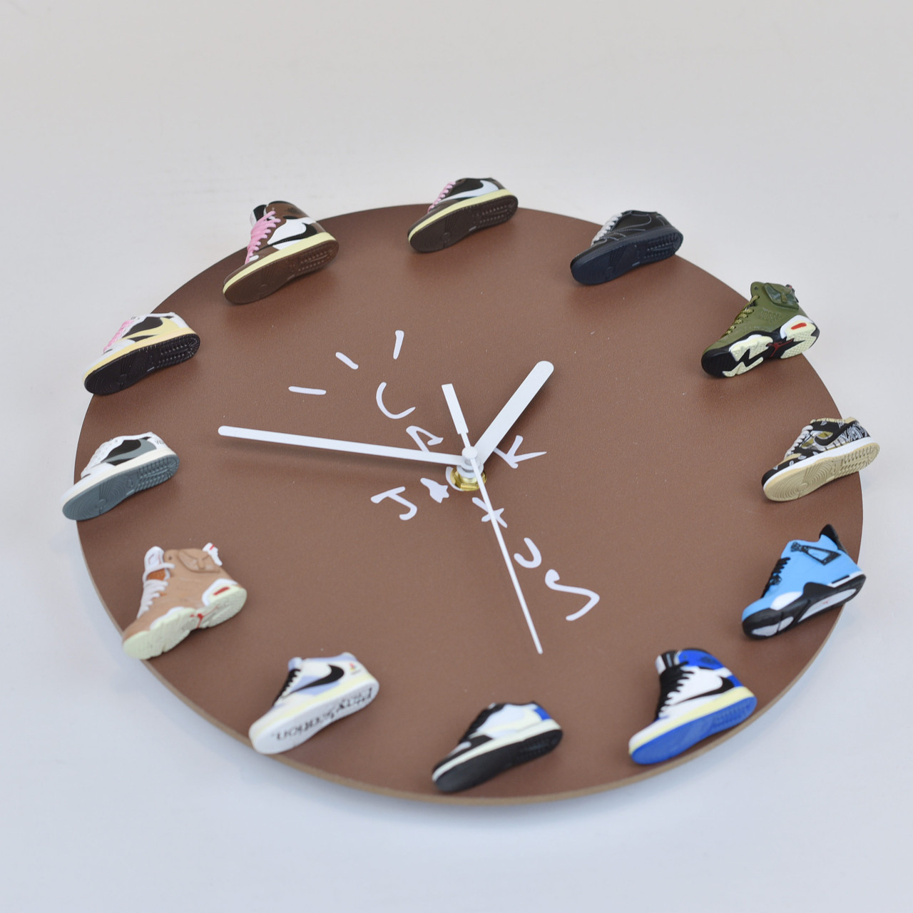 michael jordan 3d sneaker clock