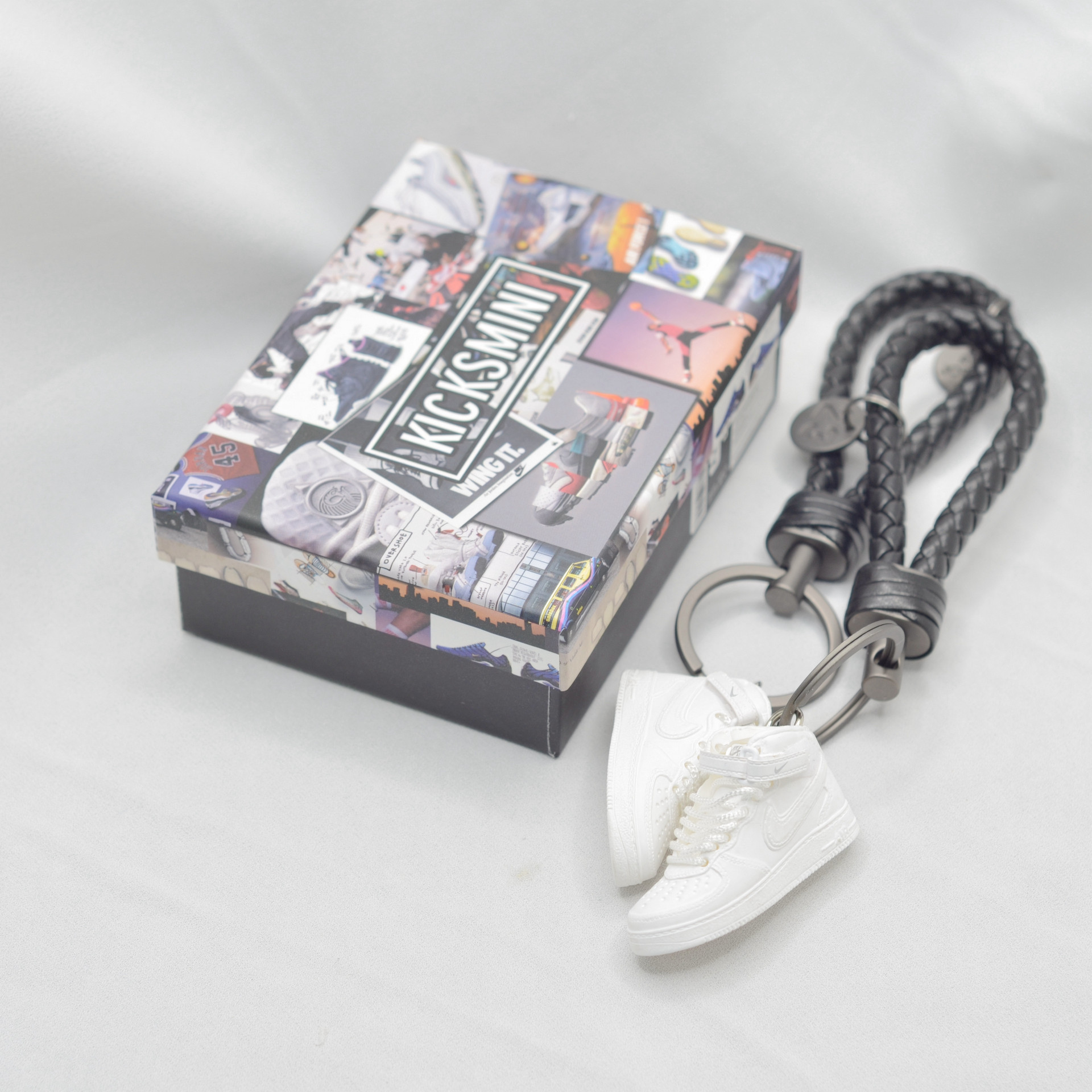 mini nike air force 1 keychain