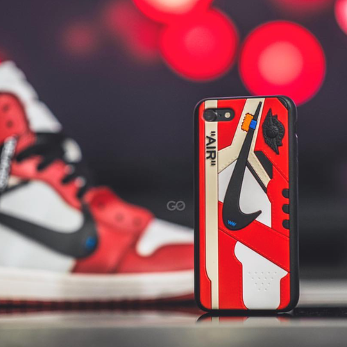 Off-White Inspired "The Ten" 3D Textured Silicon iPhone Cases