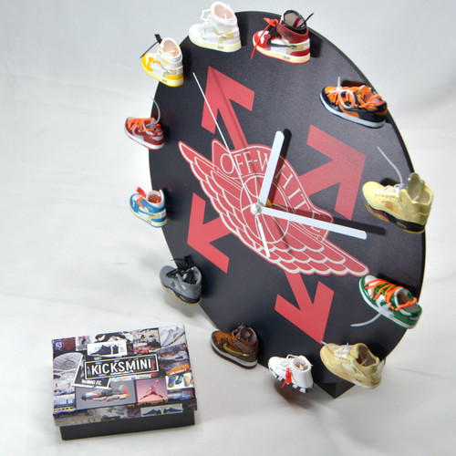 mini sneaker clock