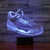 Laser Cut  AJ3 3D Illusion Sneaker LED LAMP