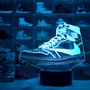 Laser Cut Travis Scott 1S 3D Illusion Sneaker LED LAMP