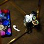 Bape Bearbreak 400 Inspired Silicon Airpods Case With Hook