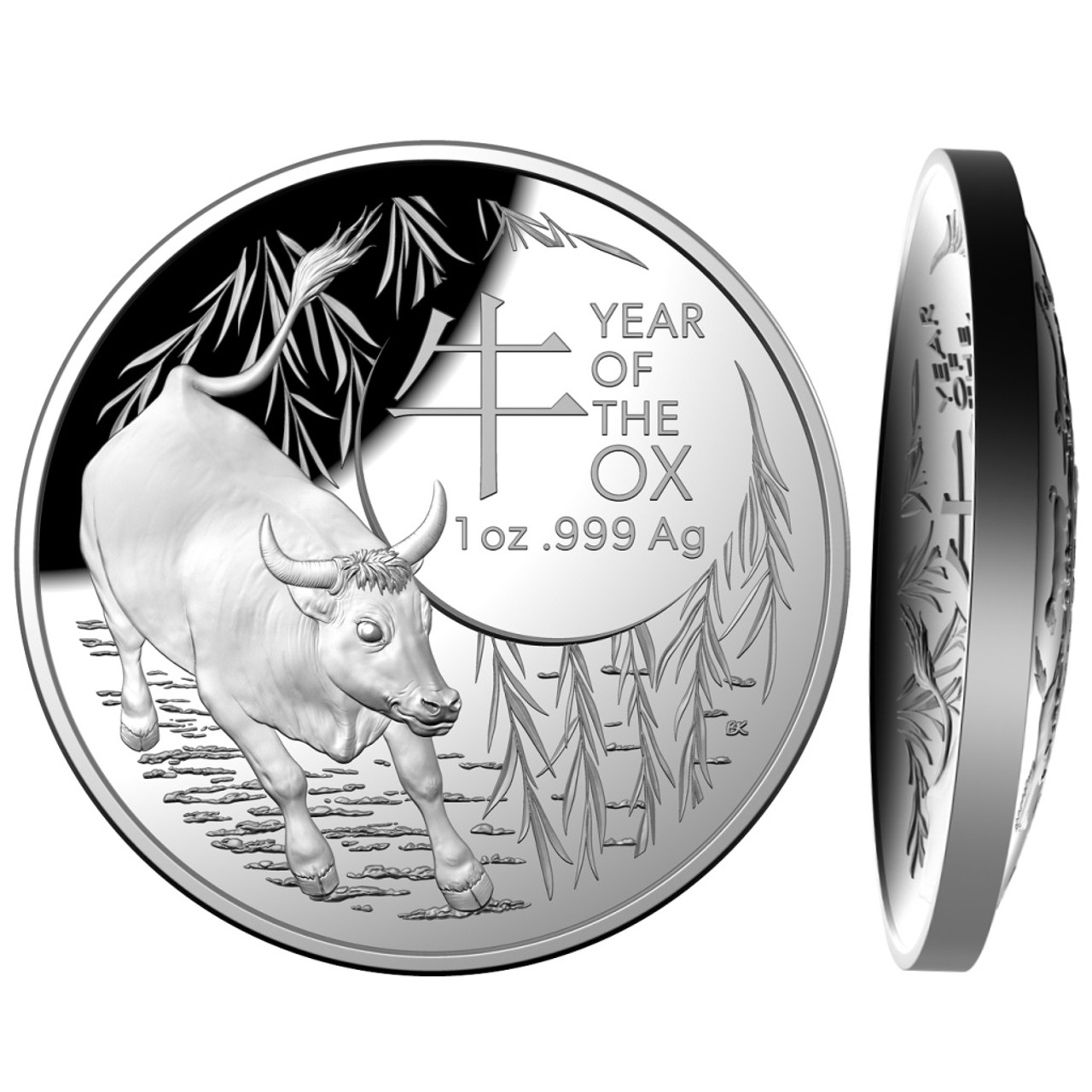 YEAR OF THE OX TIME TO WIN 2021 1 oz Pure Silver Proof Coin Cameroon