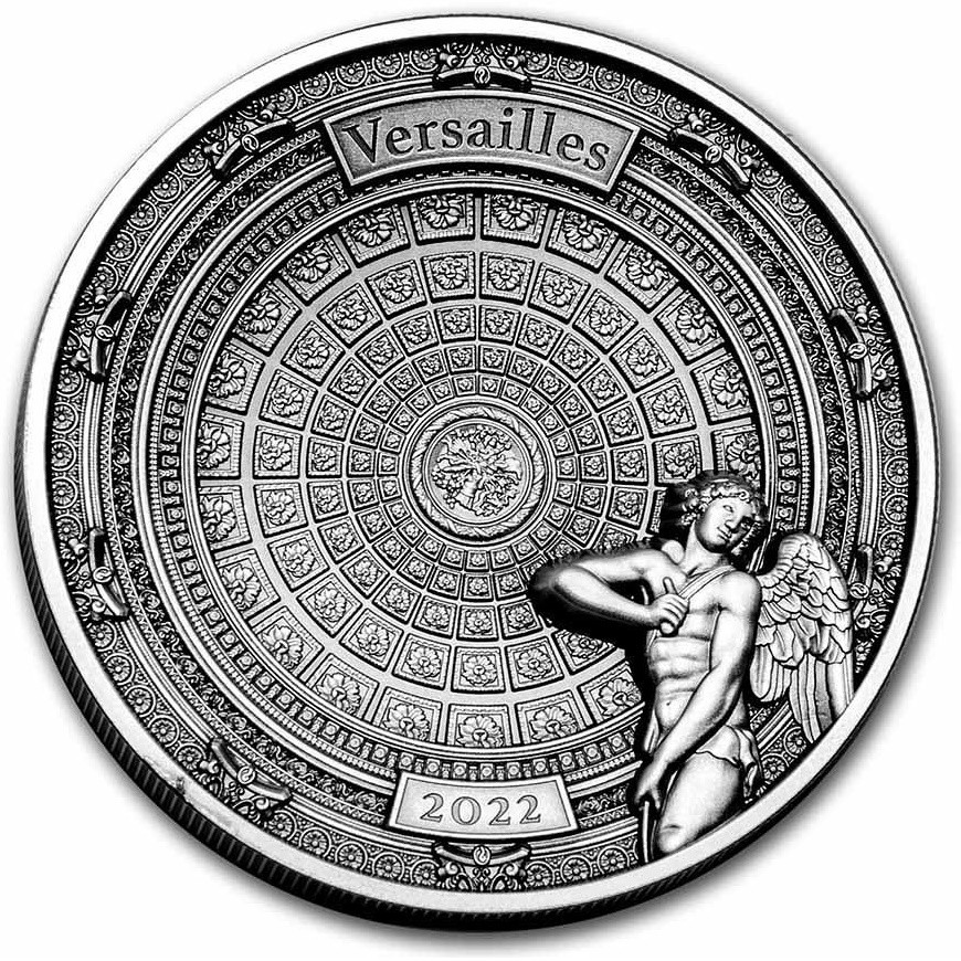 VERSAILLES the Temple of Love 100 g Silver Coin Solomon Islands 2022
