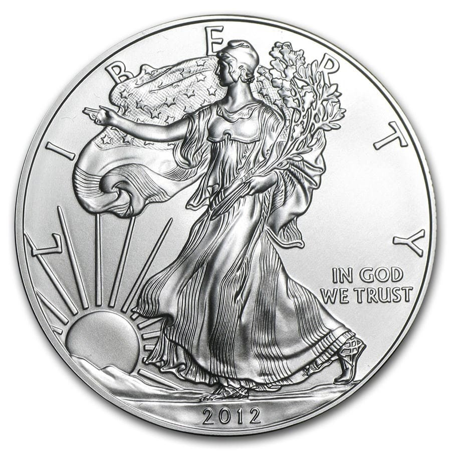 あ*こ様 アメリカン シルバーイーグル 2012 純銀1oz」 American Silver Eagle Walking Liberty 1 oz Silver 2012