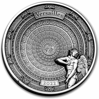 VERSAILLES the Temple of Love 4 Layer Silver Coin Solomon Islands 2022