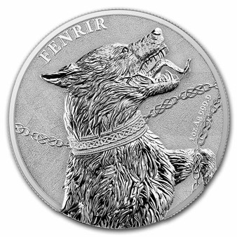 FENRIR Germania Beasts 5 Mark 2 x 1 oz silver BU set 2022