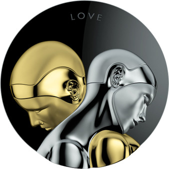 ROBOTS LOVE V1 Next Evolution 3 oz Silver Coin Tokelau 2021