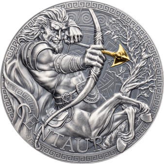 LEONIDAS Grands Commandeurs Pièce d'Argent de 5 Oz 5000 Francs Came