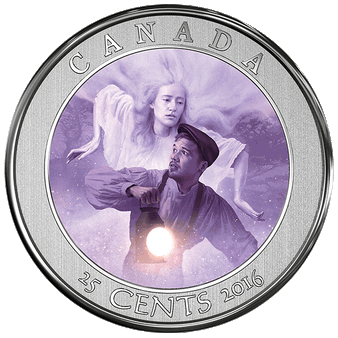 Haunted Bell Island - Lenticular 3D Coin Canada 2016