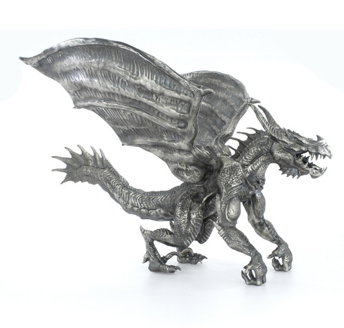 BRUTUS the DRAGON – 8 oz Silver 3D STATUE with Serial Number BRUTUS the DRAGON – 8 oz Silver 3D STATUE with Serial Number
