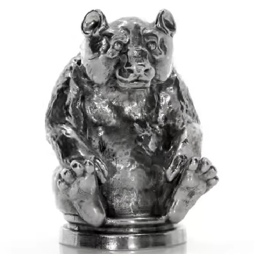 The Silver PANDA – 3D STATUE – 10 oz Silver The Silver PANDA – 3D STATUE – 10 oz Silver