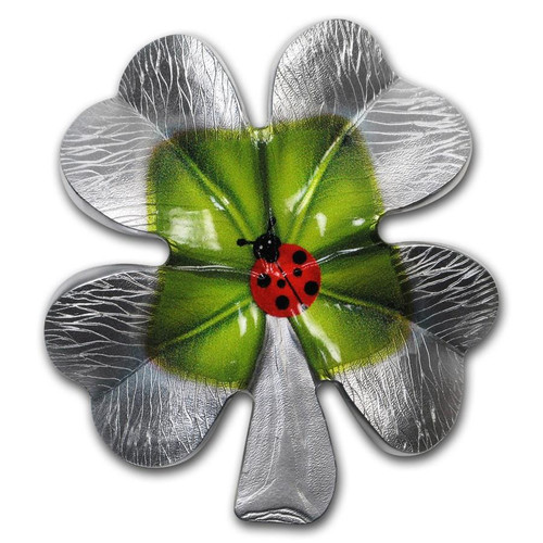 CLOVER Four Leaf Shape 2 Oz Silver Coin 2000 Francs Cameroon 2018 CLOVER Four Leaf Shape 2 Oz Silver Coin 2000 Francs Cameroon 2018