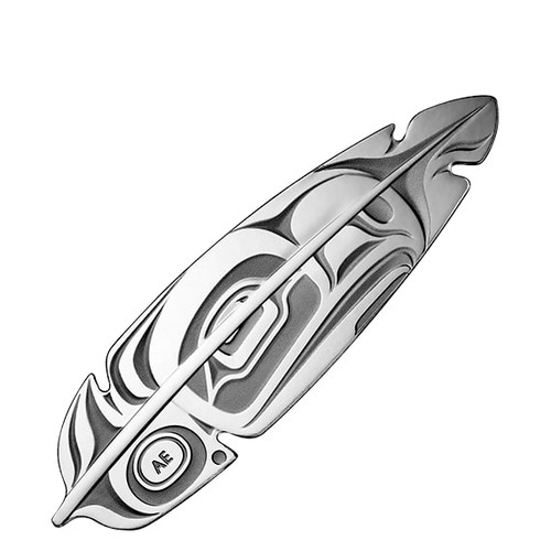 THE EAGLE FEATHER – Unique shape $20 1 oz Silver coin Canada 2019 THE EAGLE FEATHER – Unique shape $20 1 oz Silver coin Canada 2019