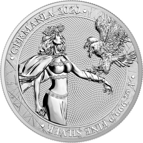 2020 GERMANIA 2020 WMF EDITION 1 oz Pure Silver Coin in Blisterpack 2020 GERMANIA 2020 WMF EDITION 1 oz Pure Silver Coin in Blisterpack