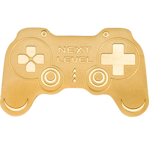 GAME CONTROLLER 0.5 g Gold Coin $1 Palau