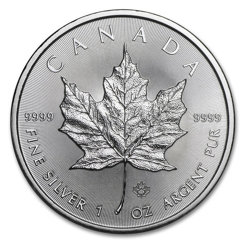 MAPLE LEAF 1 oz. Silver Coin Canada 2015