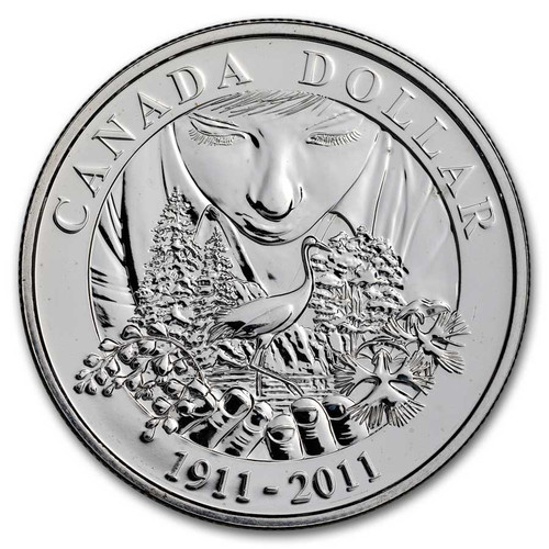 Parks Canada, 100th Anniversary - Sterling Silver Dollar 2011