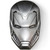 IRON MAN MASK Marvel 2 Oz Silver Coin 5$ Fiji 2019