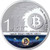 BINARY BULL -SOL NOCTIS –10 Years Ann. of BITCOIN 2019 1 OZ Silver Coin 1 MBTC